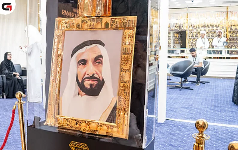 World’s Largest Gold Frame Unveiled at Sharjah Watch and Jewellery Show