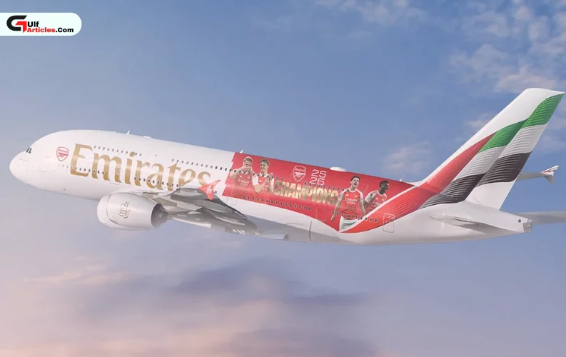Emirates Unveils Special Arsenal-Themed A380 Celebrating Premier League Triumph