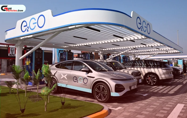 UAE Opens One of the World’s Largest Ultra-Fast Electric Vehicle Charging Hubs
