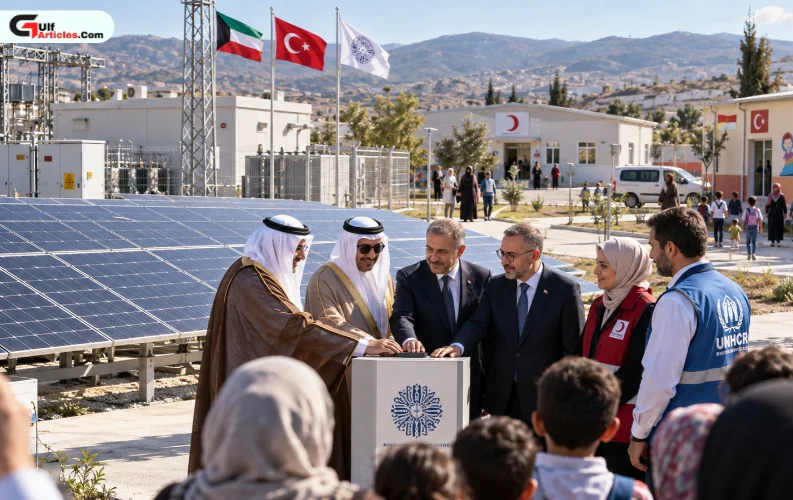 Kuwait Fund Inaugurates Solar Power Plant in Türkiye to Support Syrian Refugee Crisis Response