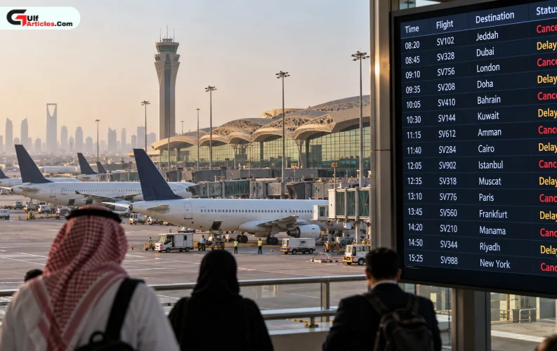 Saudi Flight Disruption: Over 7,800 Departures Cancelled or Grounded Since October 8