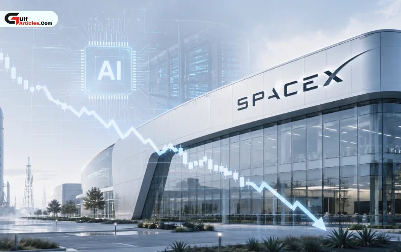 SpaceX Shares Slide as Heavy AI Spending Worries Wall Street