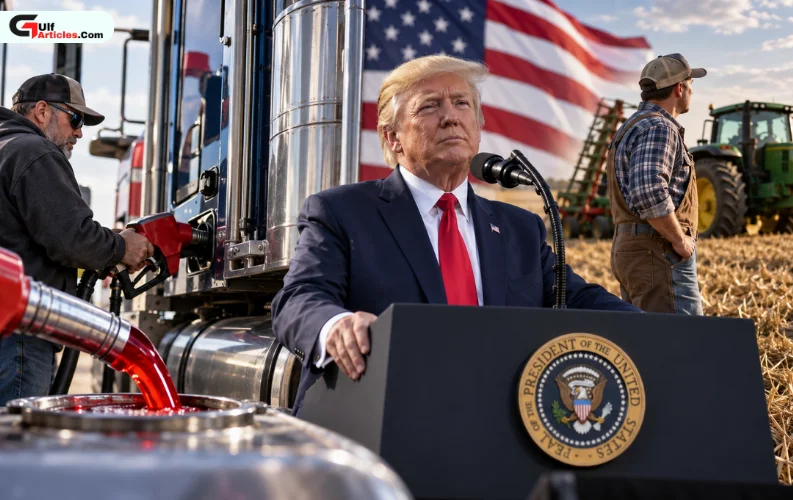 Trump Expands Access to Tax-Free Red-Dyed Diesel as US Fuel Prices Surge
